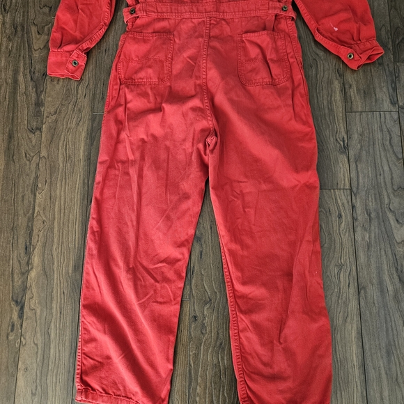 Vintage Esprit Coverall Jumpsuit Adult Large 80s 90s - Picture 8 of 9